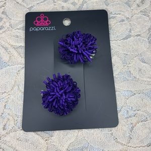 Paparazzi Pretty in Posey Purple Hair Clips